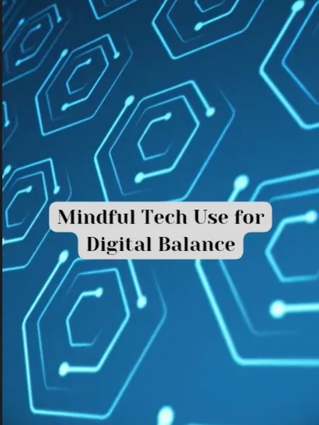 Mindful Tech Use for Digital Balance- Pandit G.R Shastri JI