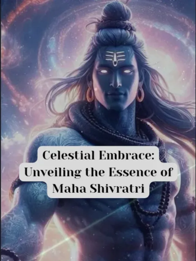 Celestial Embrace Unveiling the Essence of Maha Shivratri- Pandit G.R Shastri Ji
